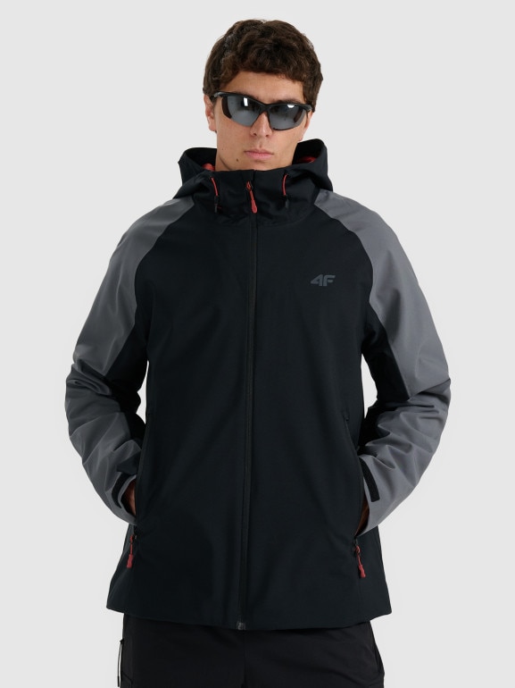 Męska kurtka przejściowa 4F 4FRAW25TTJAM0963 - szara