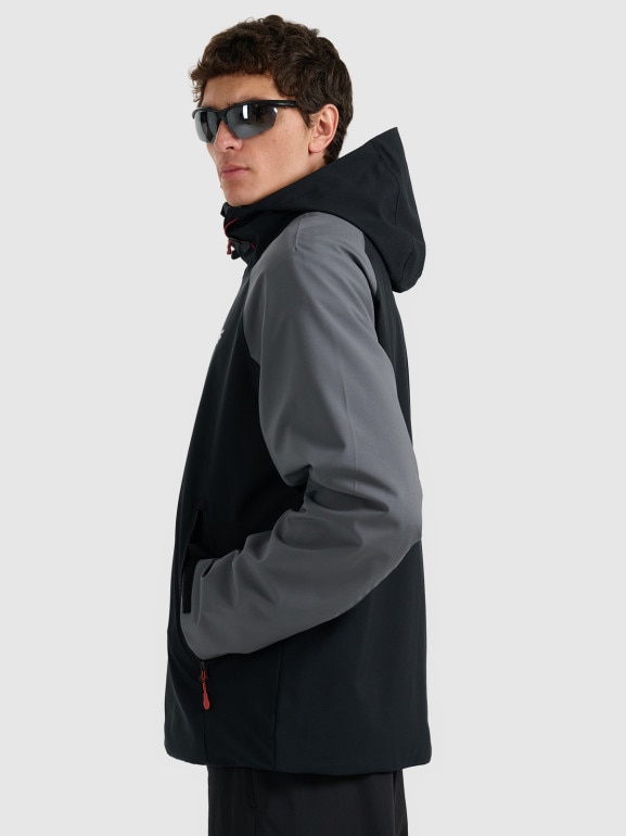 Męska kurtka przejściowa 4F 4FRAW25TTJAM0963 - szara