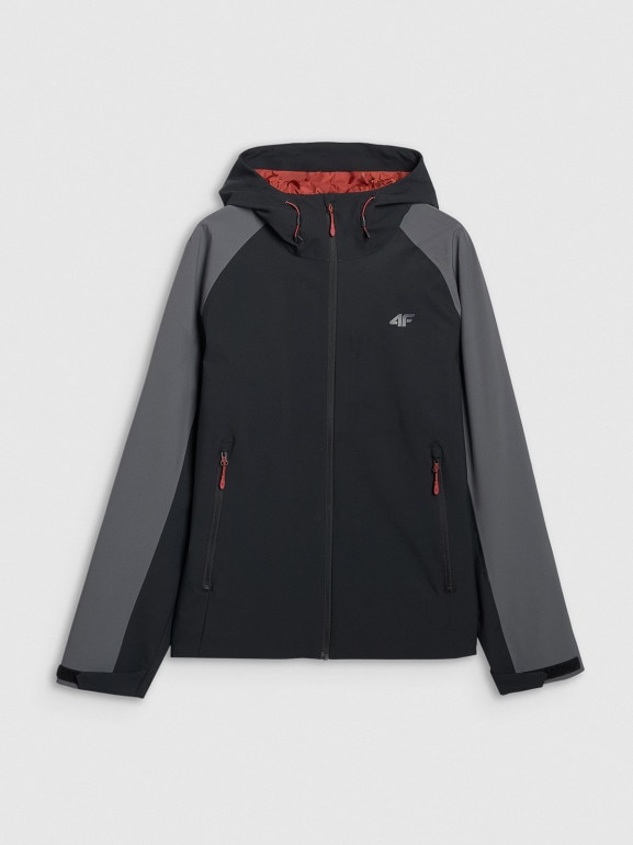 Męska kurtka przejściowa 4F 4FRAW25TTJAM0963 - szara