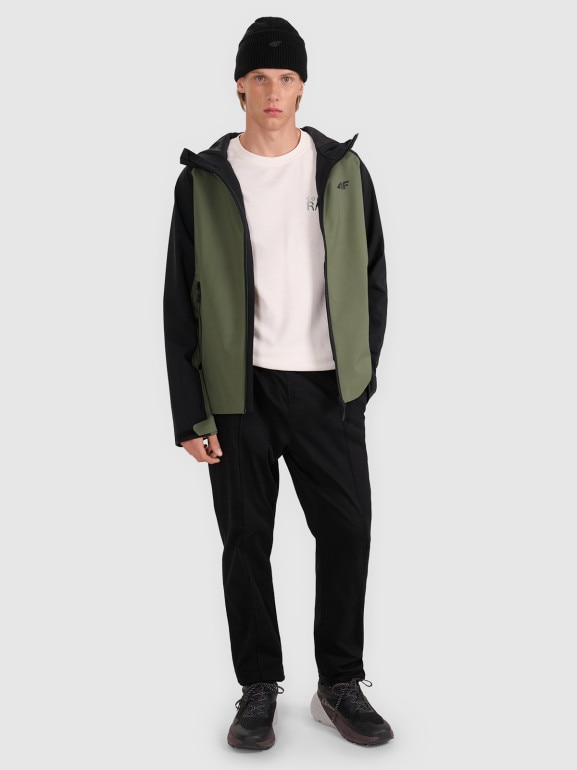 Męska kurtka przejściowa 4F 4FRAW25TTJAM0963 - zielona