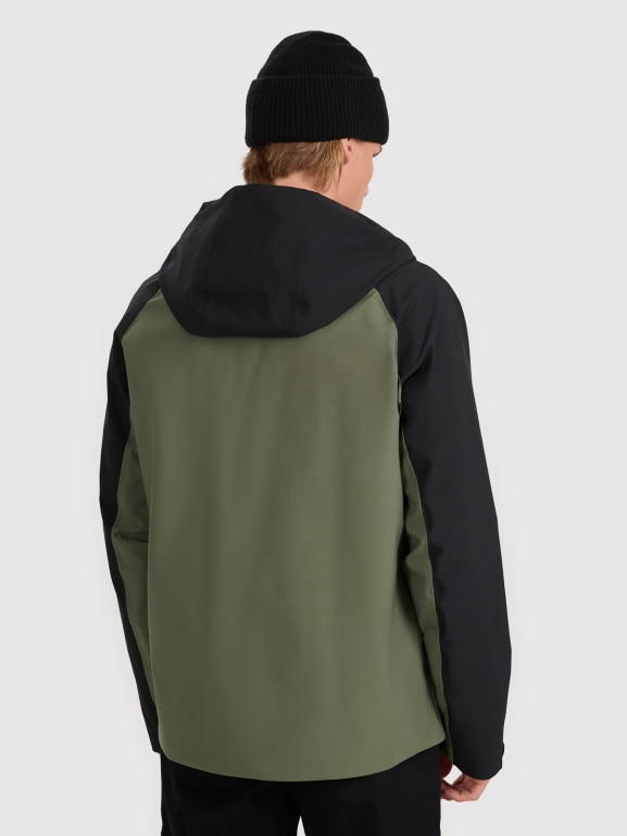 Męska kurtka przejściowa 4F 4FRAW25TTJAM0963 - zielona