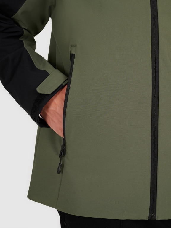 Męska kurtka przejściowa 4F 4FRAW25TTJAM0963 - zielona