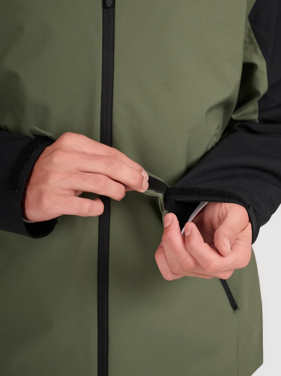 Męska kurtka przejściowa 4F 4FRAW25TTJAM0963 - zielona