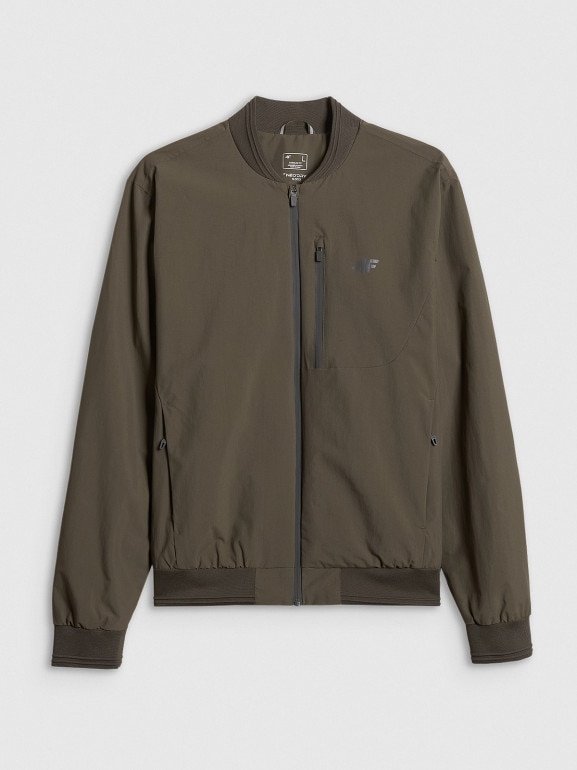 Męska kurtka przejściowa 4F 4FRSS26TTJAM1280 - khaki