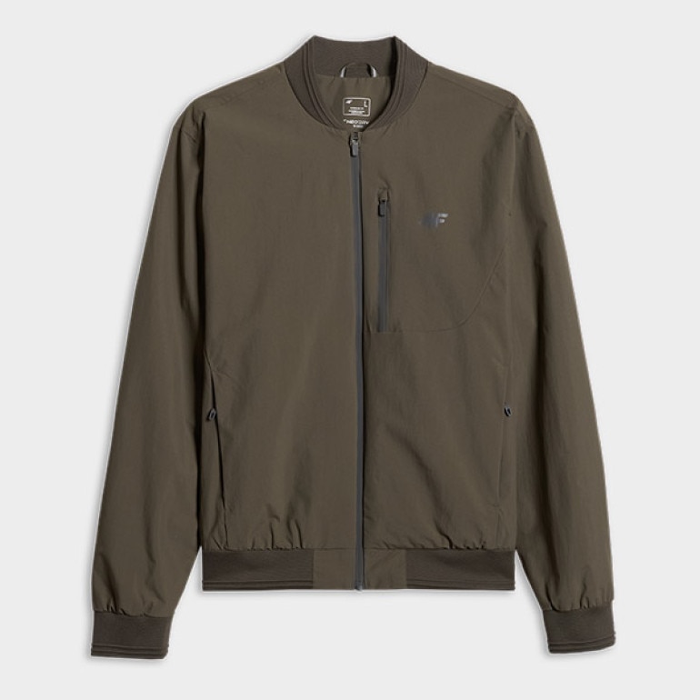 Męska kurtka przejściowa 4F 4FRSS26TTJAM1280 - khaki