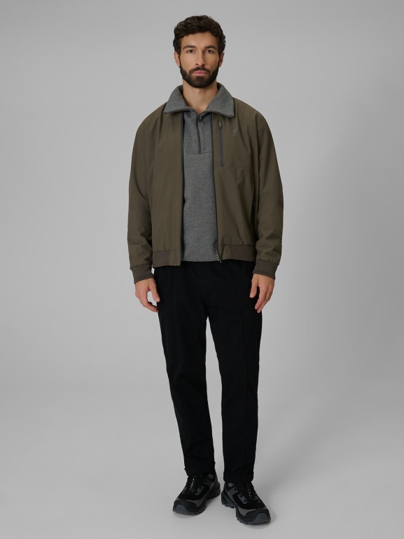 Męska kurtka przejściowa 4F 4FRSS26TTJAM1280 - khaki