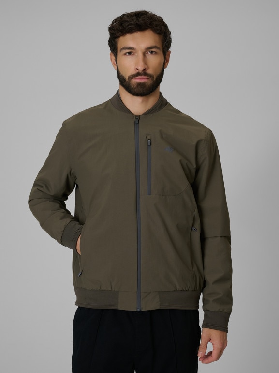 Męska kurtka przejściowa 4F 4FRSS26TTJAM1280 - khaki
