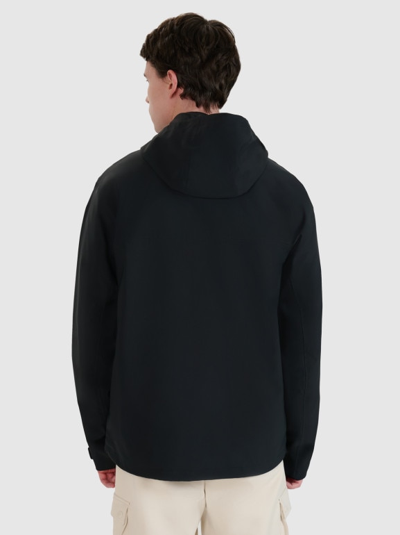 Męska kurtka przejściowa 4F 4FWSS25TTJAM703 - czarna