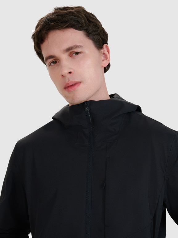 Męska kurtka przejściowa 4F 4FWSS25TTJAM704 - czarna