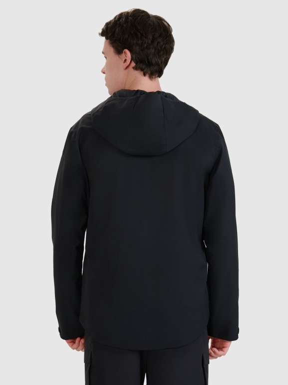 Męska kurtka przejściowa 4F 4FWSS25TTJAM704 - czarna