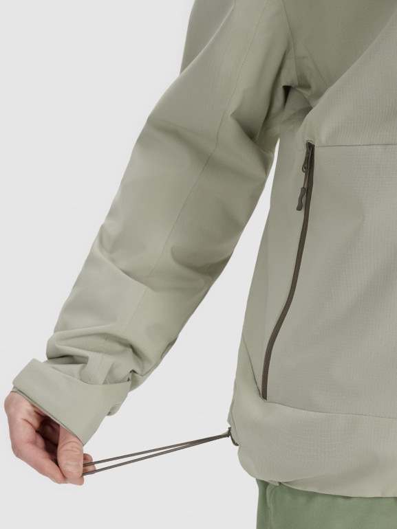 Męska kurtka przejściowa 4F 4FWSS25TTJAM704 - oliwkowa