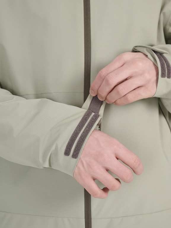 Męska kurtka przejściowa 4F 4FWSS25TTJAM704 - oliwkowa