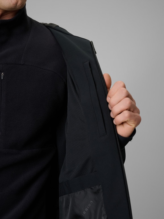 Męska kurtka przejściowa 4F 4FWSS26TTJAM1120 - czarna