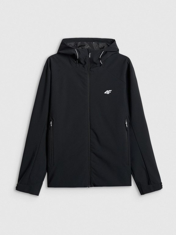 Męska kurtka przejściowa 4F 4FWSS26TTJAM1120 - czarna