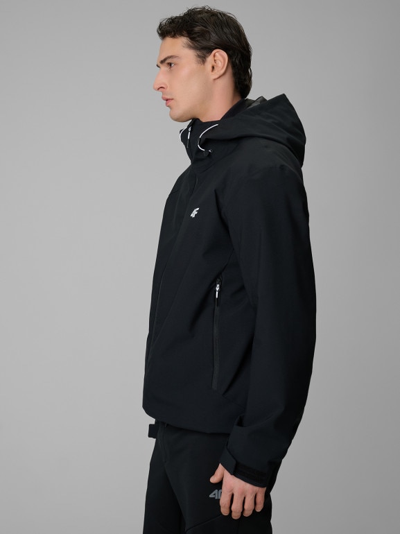 Męska kurtka przejściowa 4F 4FWSS26TTJAM1120 - czarna