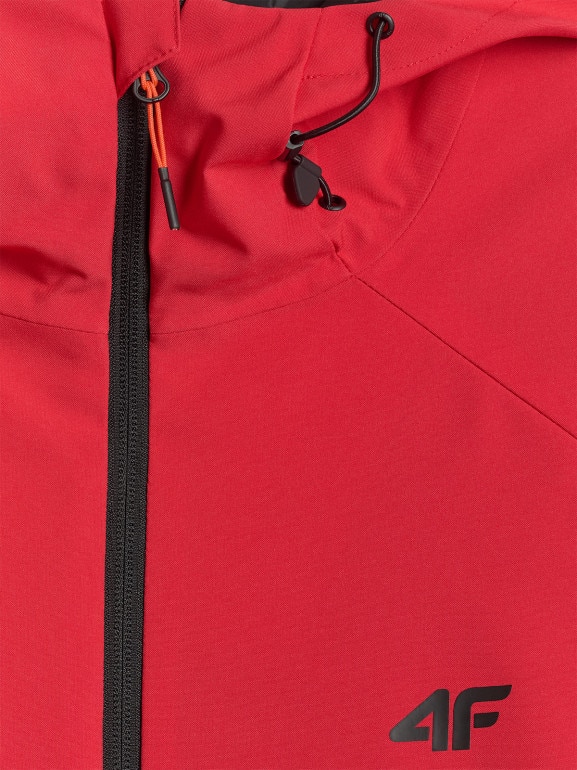 Męska kurtka przejściowa 4F 4FWSS26TTJAM1120 - czerwona
