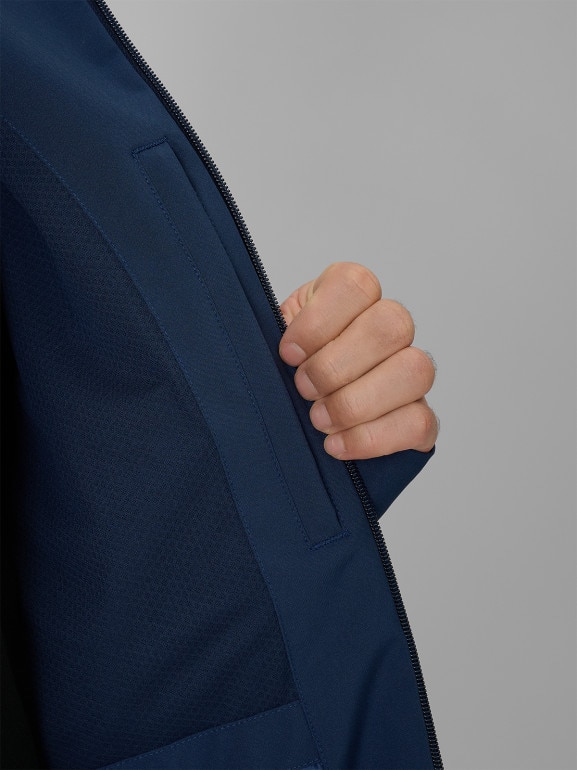 Męska kurtka przejściowa 4F 4FWSS26TTJAM1120 - granatowa