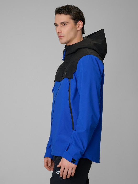 Męska kurtka przejściowa 4F 4FWSS26TTJAM1121 - niebieska