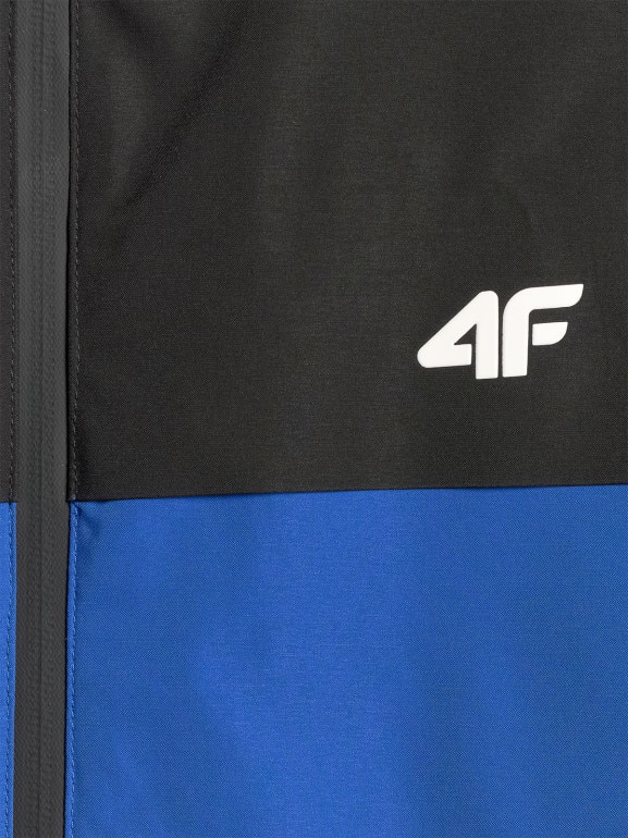 Męska kurtka przejściowa 4F 4FWSS26TTJAM1121 - niebieska