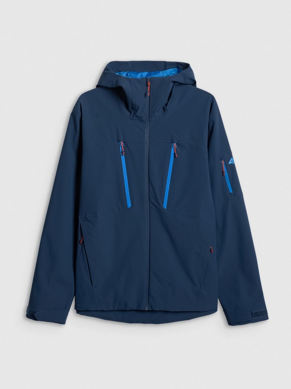 Męska kurtka przejściowa 4F 4FWSS26TTJAM1122 - granatowa