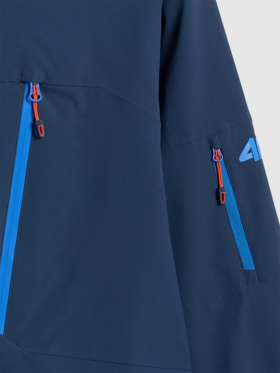 Męska kurtka przejściowa 4F 4FWSS26TTJAM1122 - granatowa