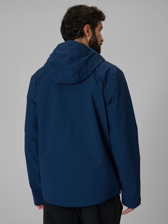 Męska kurtka przejściowa 4F 4FWSS26TTJAM1122 - granatowa