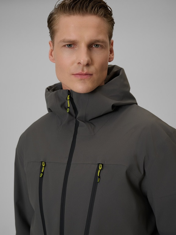 Męska kurtka przejściowa 4F 4FWSS26TTJAM1122 - szara