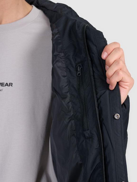 Męska kurtka puchowa 4F 4FRAW25TDJAM0795 - czarna