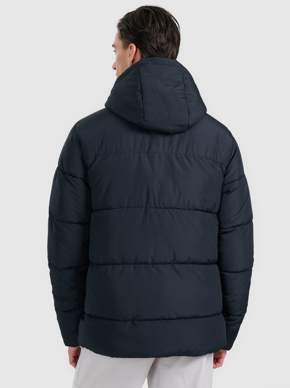 Męska kurtka puchowa 4F 4FRAW25TDJAM0795 - czarna