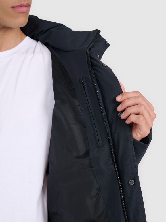 Męska kurtka puchowa 4F 4FRAW25TDJAM0797 - czarna 