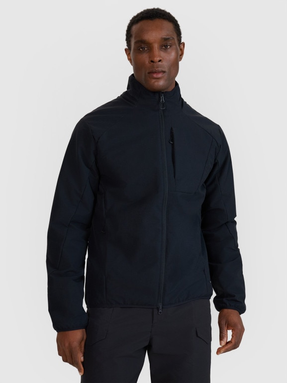 Męska kurtka puchowa 4F 4FWSS25TDJAM568 - czarna