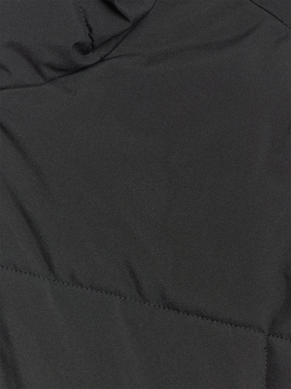 Męska kurtka puchowa pikowana 4F 4FWAW25TDJAM0710 - czarna