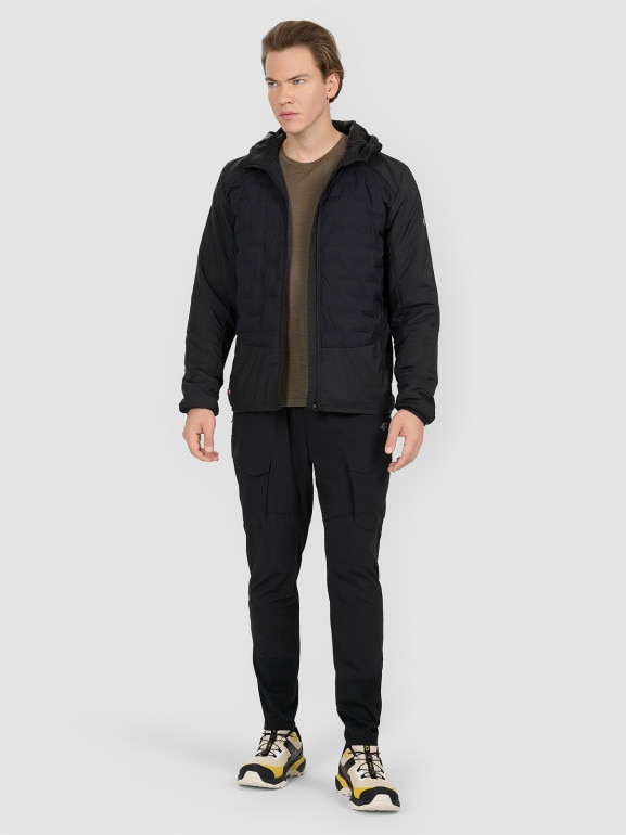 Męska kurtka trekkingowa 4F 4FWAW25TTJAM0799 - czarna