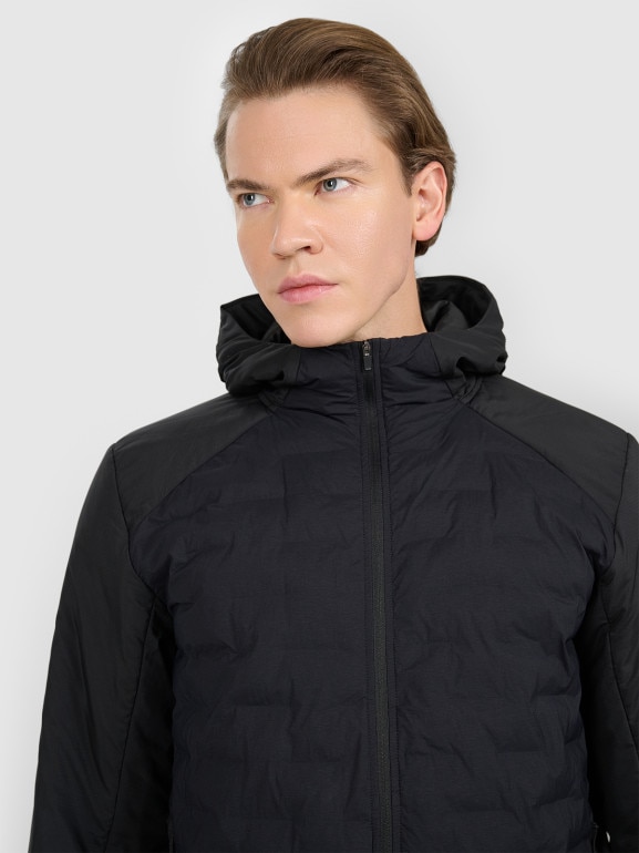 Męska kurtka trekkingowa 4F 4FWAW25TTJAM0799 - czarna