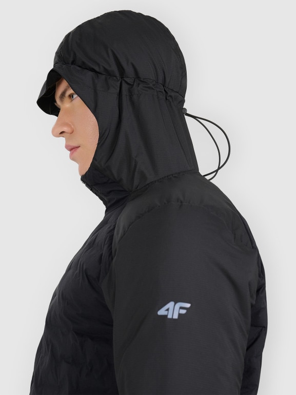 Męska kurtka trekkingowa 4F 4FWAW25TTJAM0799 - czarna