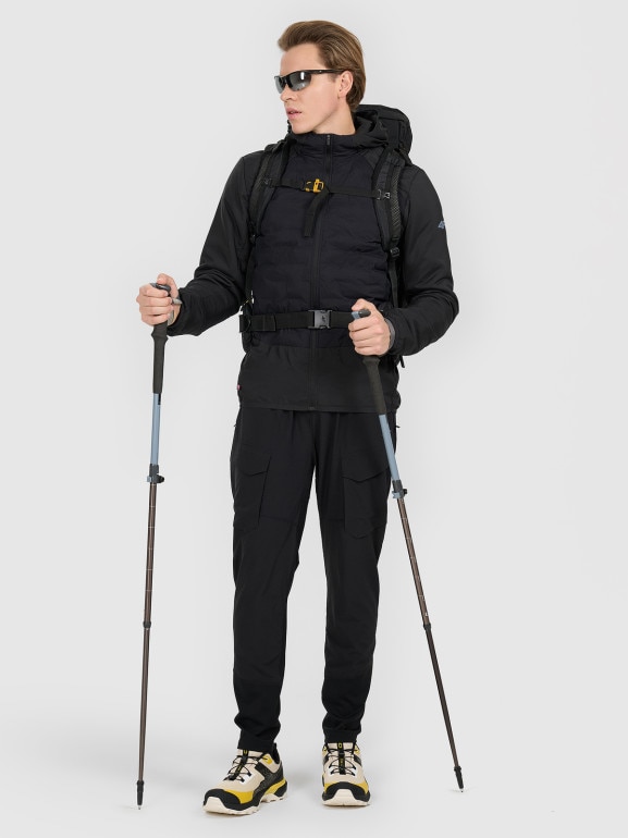 Męska kurtka trekkingowa 4F 4FWAW25TTJAM0799 - czarna