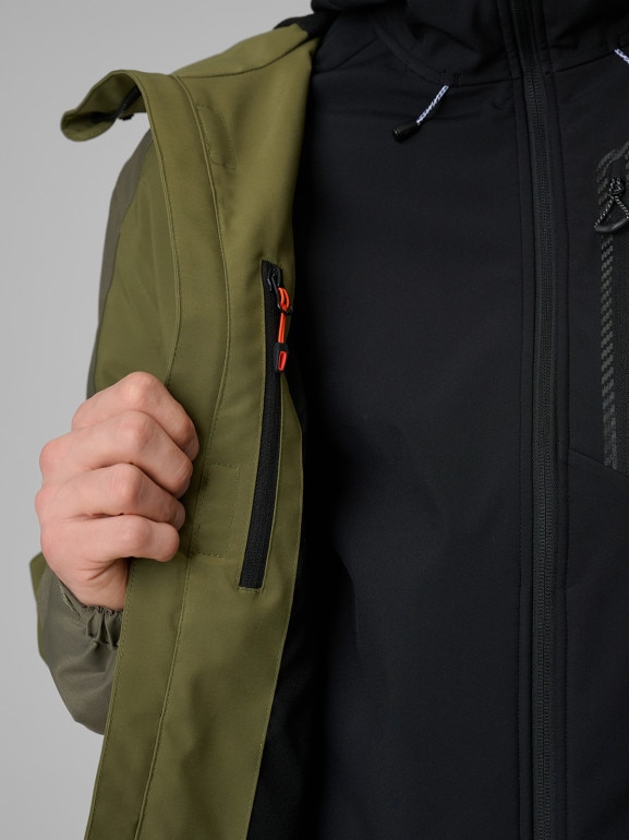 Męska kurtka trekkingowa 4F 4FWSS26TTJAM1103 - khaki