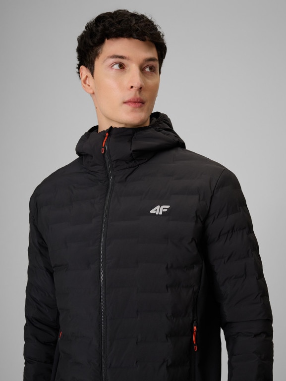 Męska kurtka trekkingowa 4F PRO 4FWSS26TTJAM1104 - czarna
