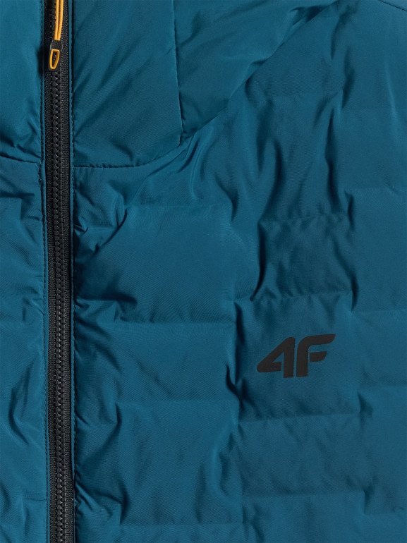 Męska kurtka trekkingowa puchowa 4F 4FRSS26TDJAM0961 - granatowa
