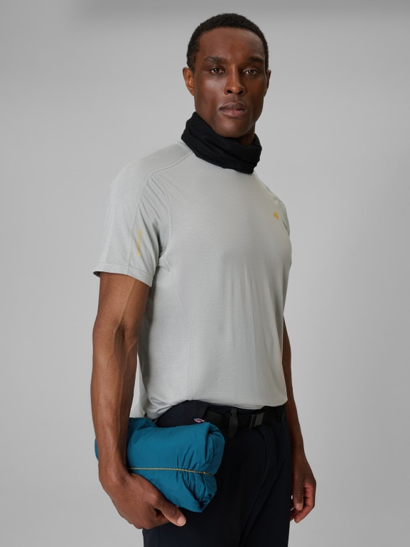 Męska kurtka trekkingowa puchowa 4F 4FRSS26TDJAM0961 - granatowa