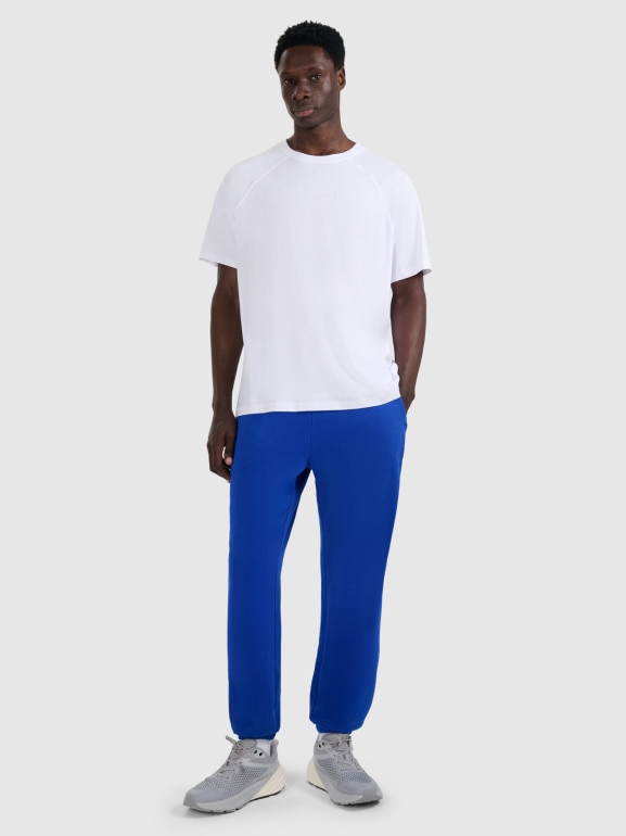 Męski t-shirt oversize 4F 4FWAW25TTSHM2360 - biały