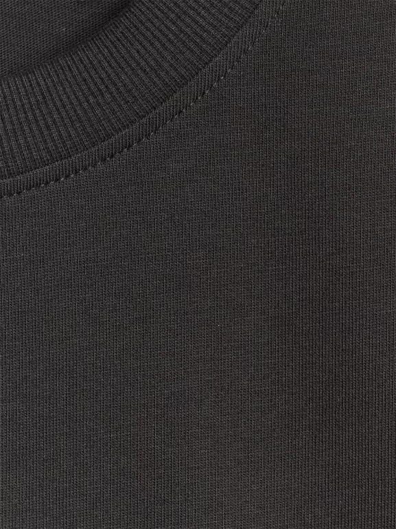 Męski t-shirt z nadrukiem 4F 4FRAW25TTSHM3235 - czarny