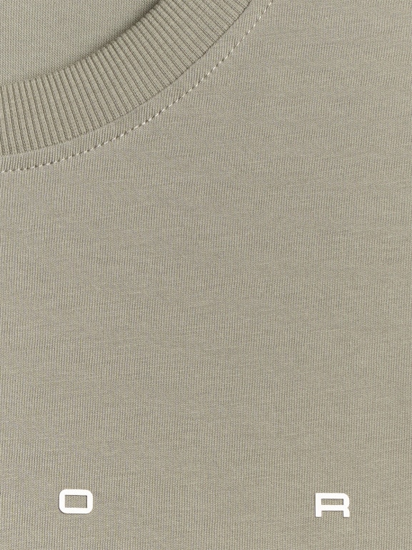 Męski t-shirt z nadrukiem 4F 4FWSS26TTSHM2661 - zielony