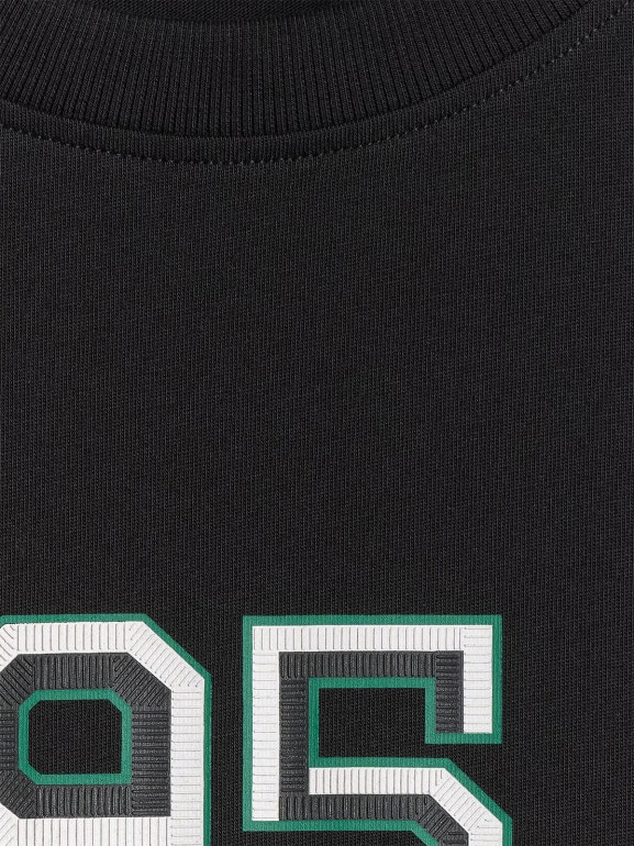 Męski t-shirt z nadrukiem 4F 4FWSS26TTSHM3323 - czarny