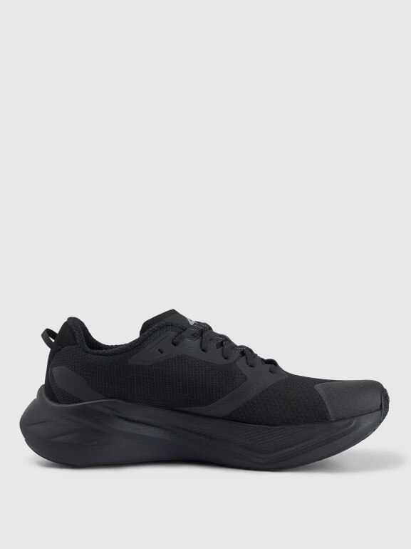 Męskie buty do biegania 4F Flow Run 1.0 4FRSS25FSPOM160 - czarne