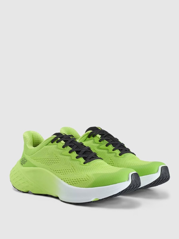 Męskie buty do biegania 4F Freemove Elevated Mesh 4FRSS25FSPOM164 - zielone
