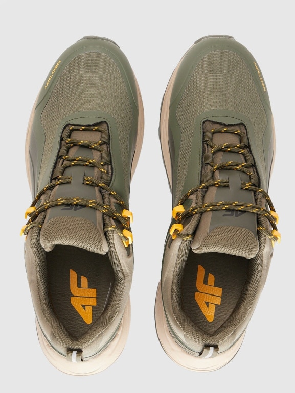 Męskie buty trailowe 4F 4FRAW25FSPOM201 - khaki