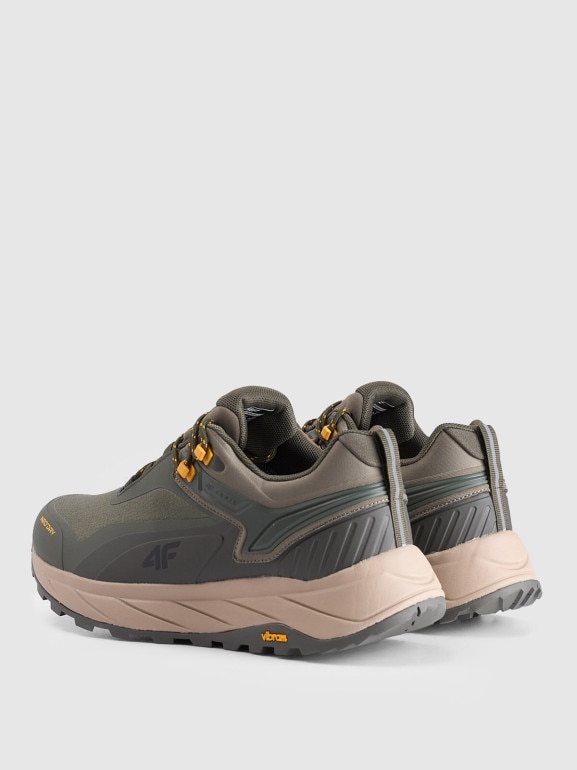 Męskie buty trailowe 4F 4FRAW25FSPOM201 - khaki