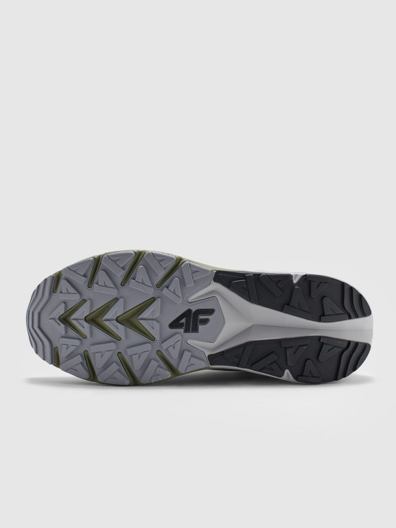 Męskie buty trekkingowe 4F 4FWMM00FOTSM038 - zielone