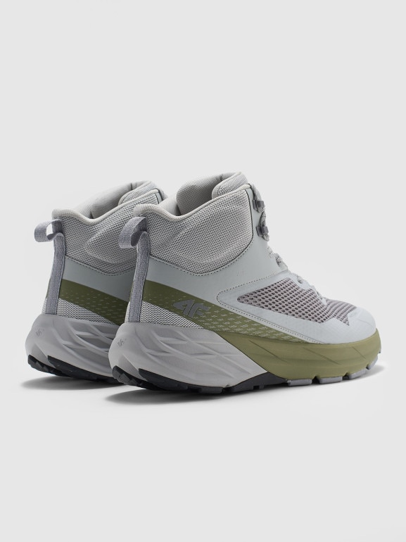 Męskie buty trekkingowe 4F 4FWMM00FOTSM038 - zielone